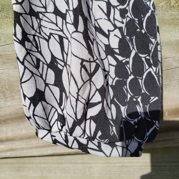 Worthington Women's Black/White Blouse Size S - Picture 4 of 5